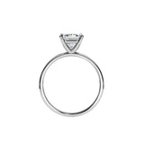 10K Gold 2.5ct Emerald-Cut Lab-Grown Diamond Engagement Ring — view 7