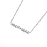 14K Gold Mixed-Shape Lab-Grown Diamond Necklace — view 5